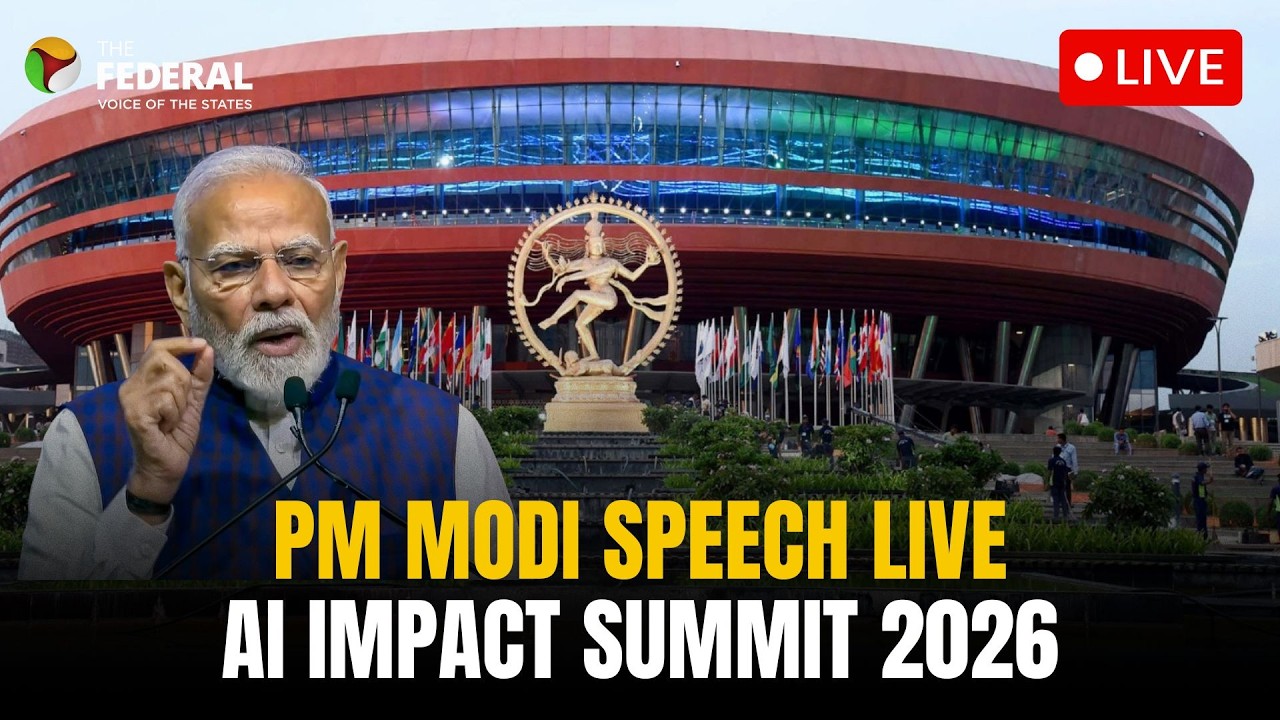 LIVE: PM Modi delivers address at India AI Impact Summit 2026 in New Delhi | The Federal