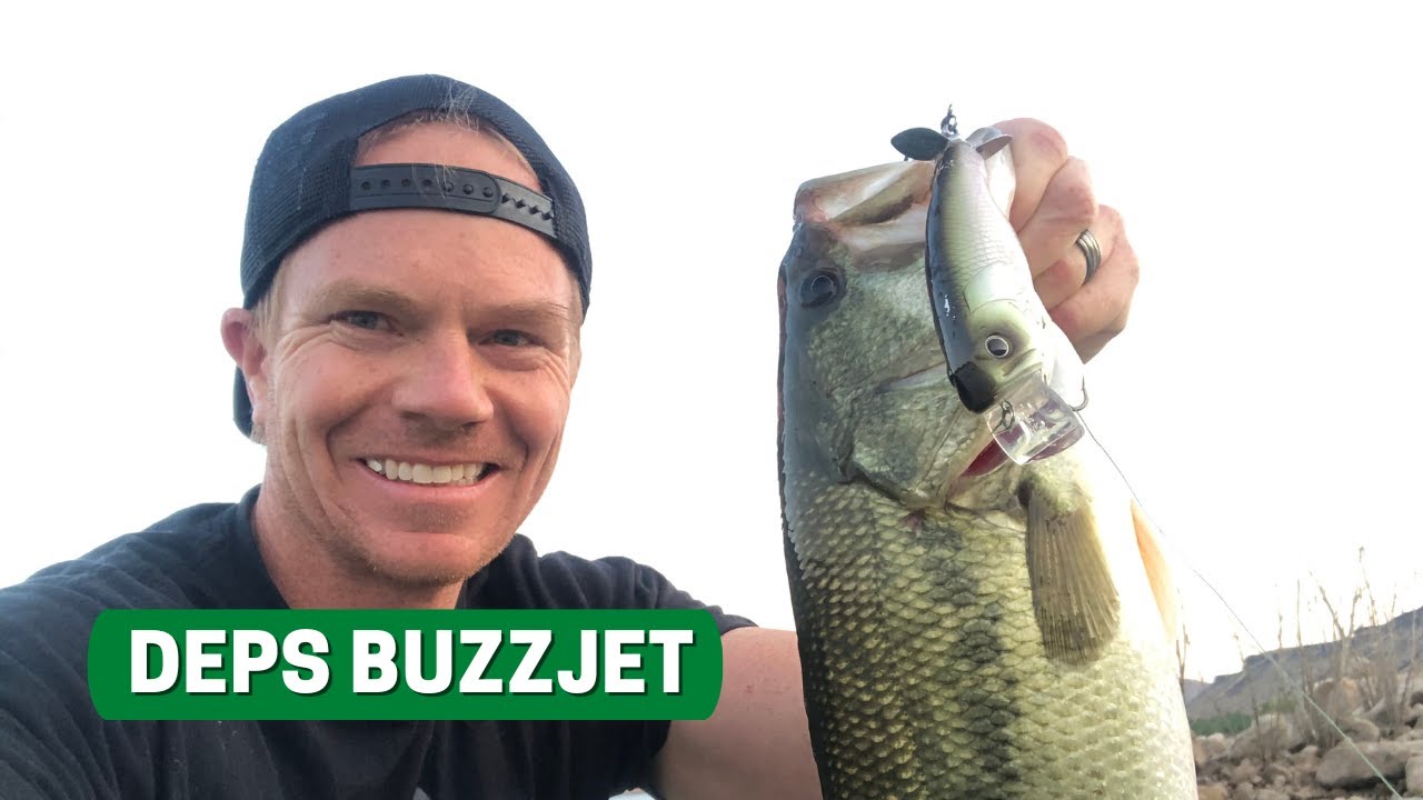 I didn't want to reveal This AWESOME Japanese Wakebait The Deps Buzz Jet