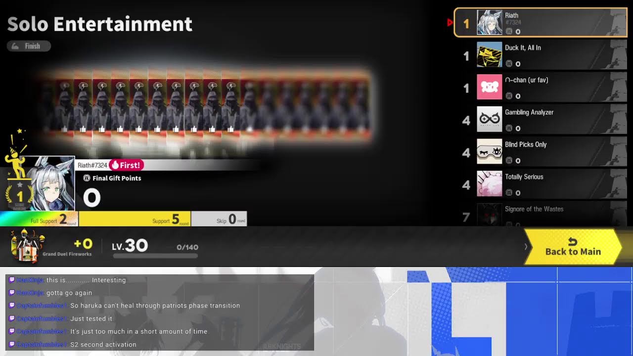 What annihilation # is this?? also duel channel【Arknights】