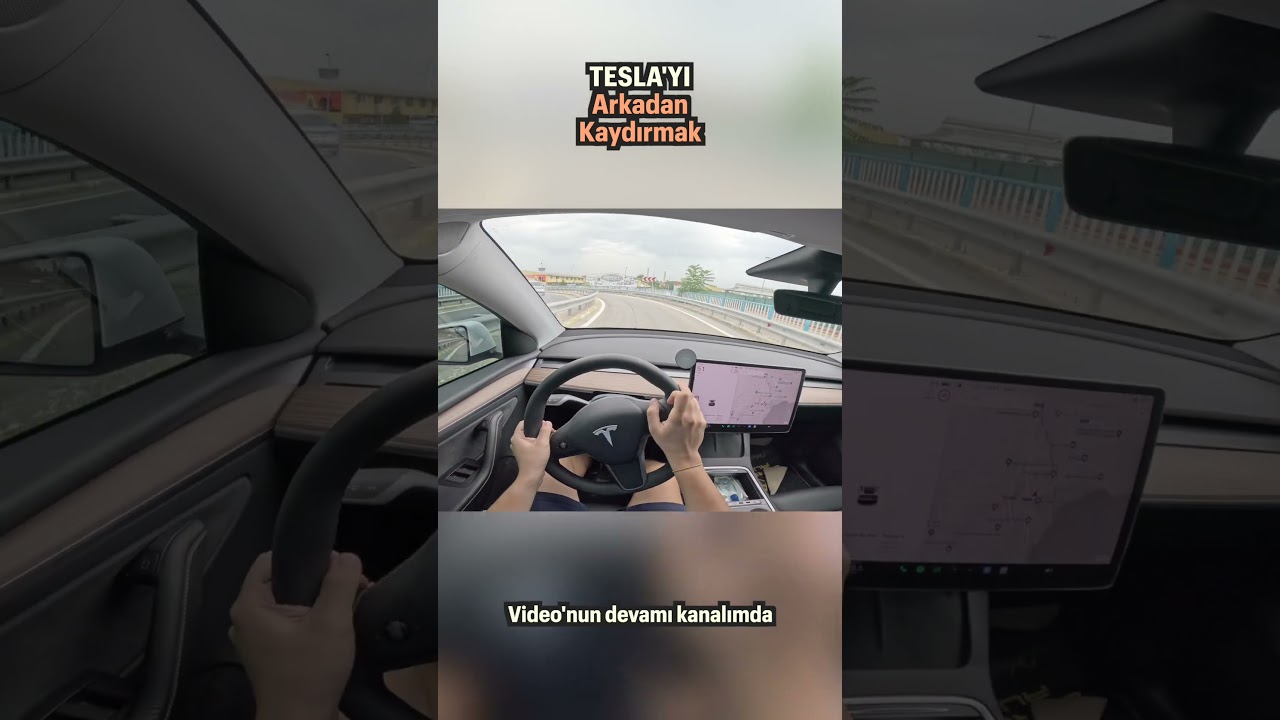 Tesla Model Y ile minik bir VİRAJ D&Ouml;NELİM!
