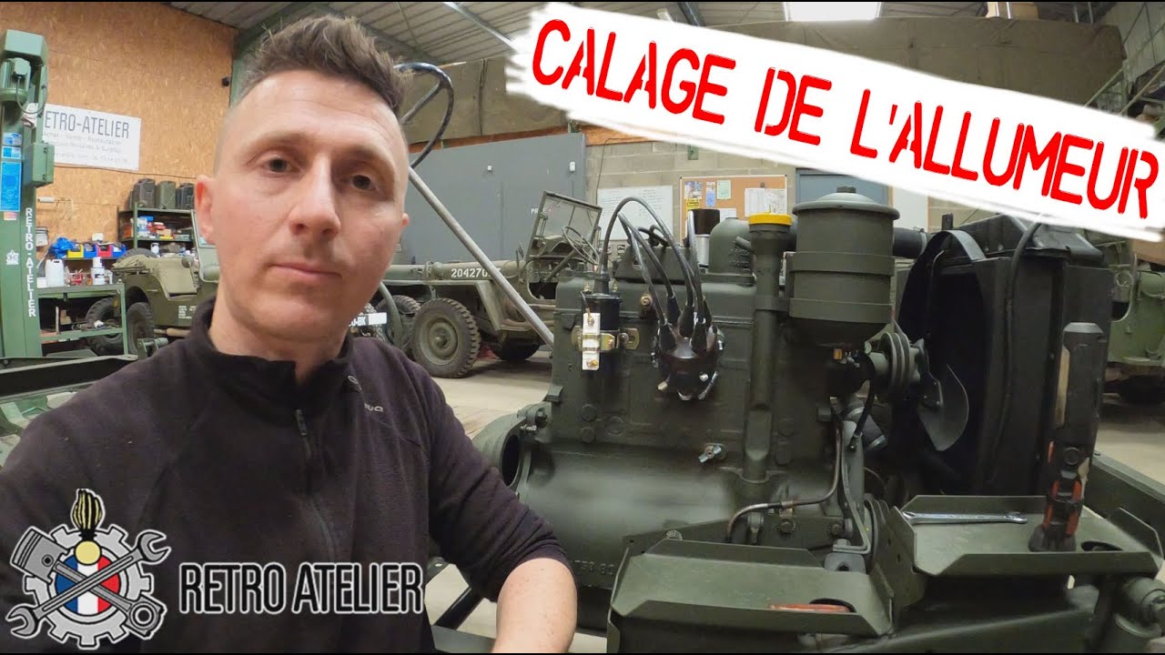 Retro-Atelier - Comment caler un allumeur ? + Fin de restauration Jeep de Nouméa