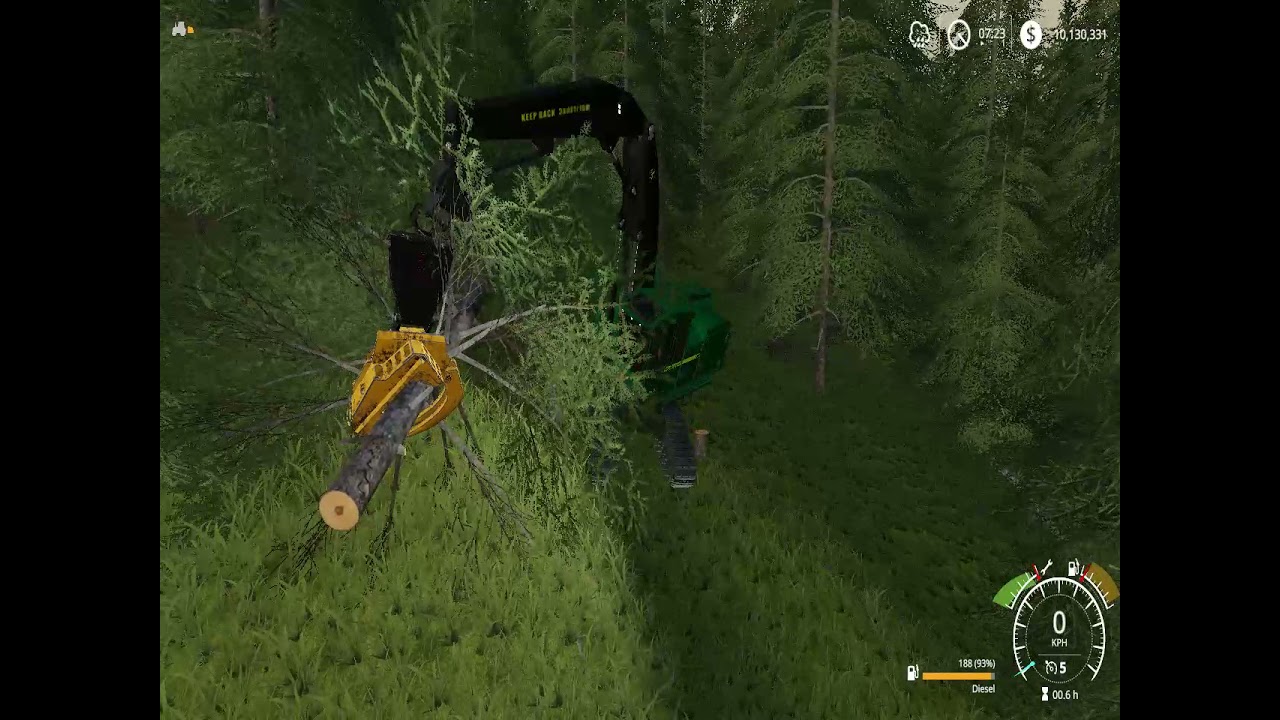 logging on fs19  on a x box one controller with fdr mods