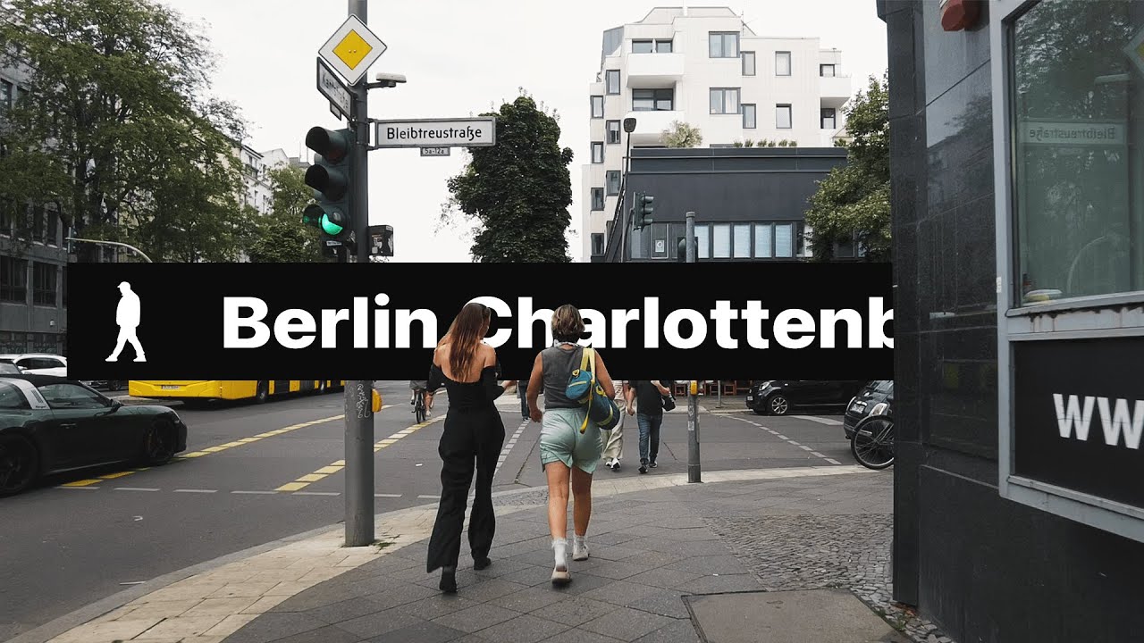 Berlin, Charlottenburg 🇩🇪 - Walking Tour on Kantstraße | Outside Walker