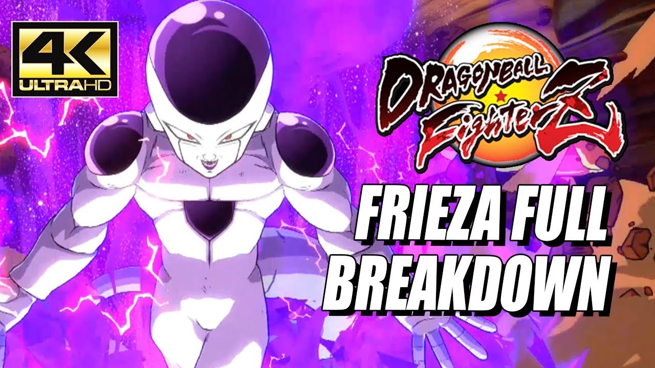 FRIEZA - Combos, Specials & Breakdown: DragonBall FighterZ (4K HD)
