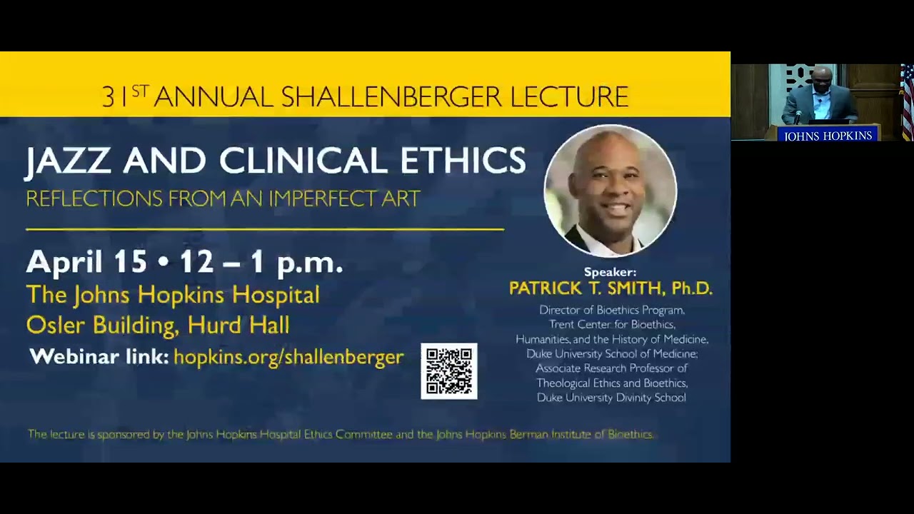 Jazz and Clinical Ethics: Reflections from an Imperfect Art by Patrick T. Smith, PhD