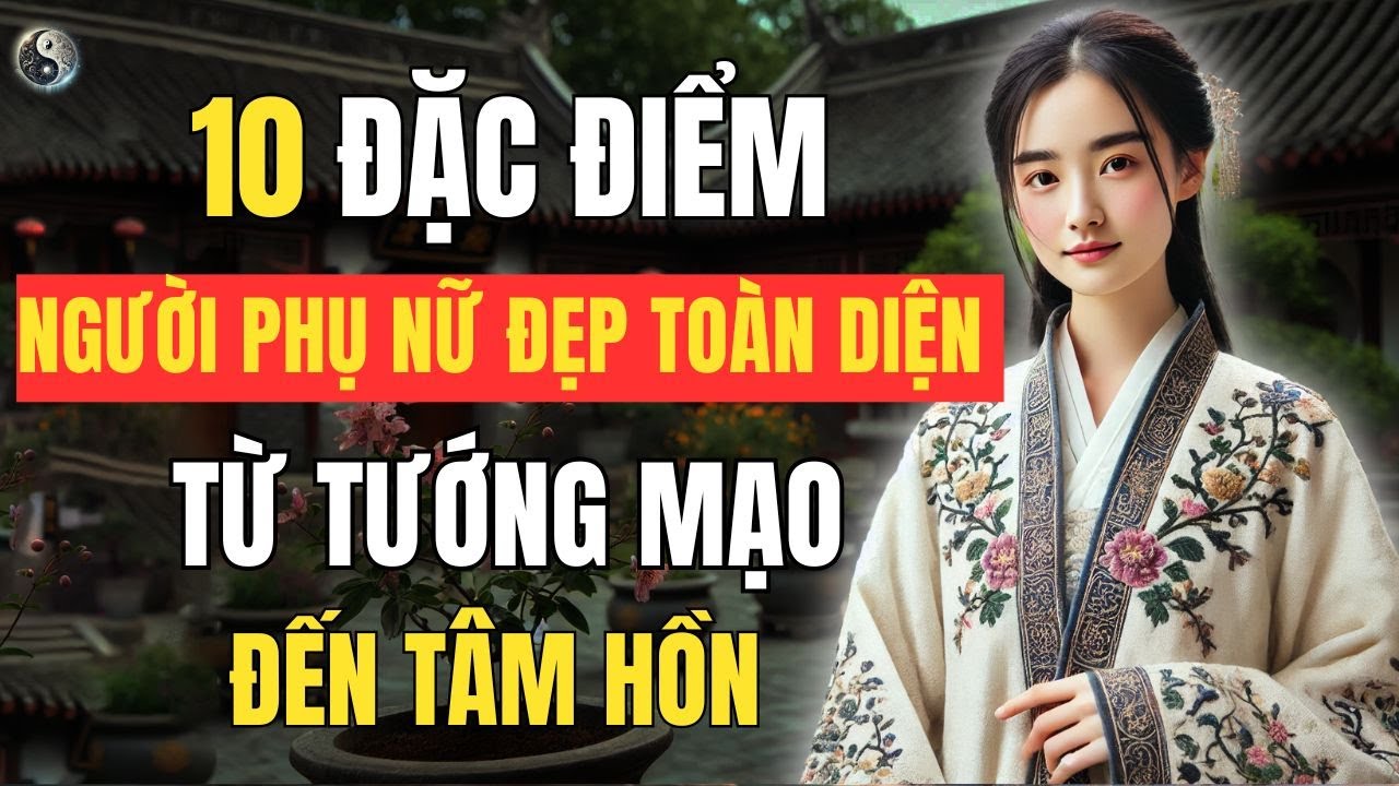 10 Đặc Điểm Của Phụ Nữ: Có Vẻ Đẹp Toàn Diện Từ Tướng Mạo Đến Tâm Hồn | Thuật Cổ Nhân Tâm