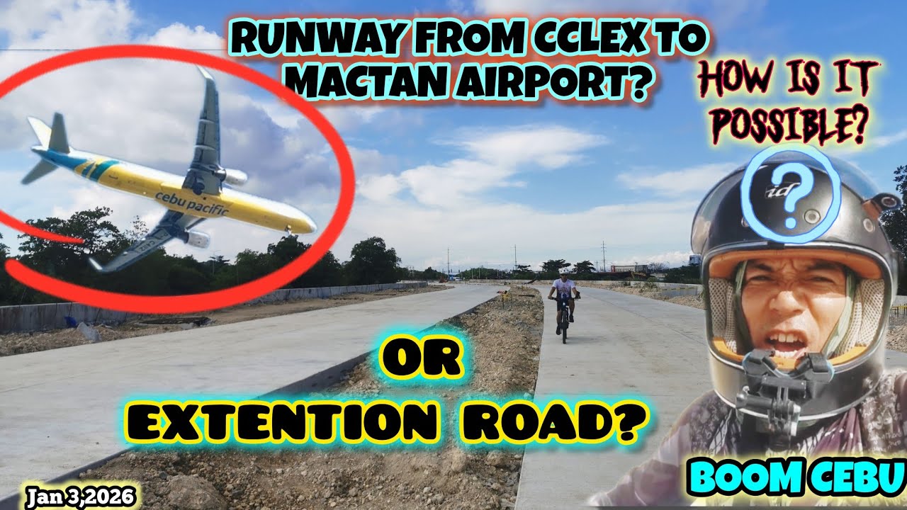 🙄Is this road going to Mactan airport? CCLEX Extension road ba ito? #cebuphilippines #boomcebu 