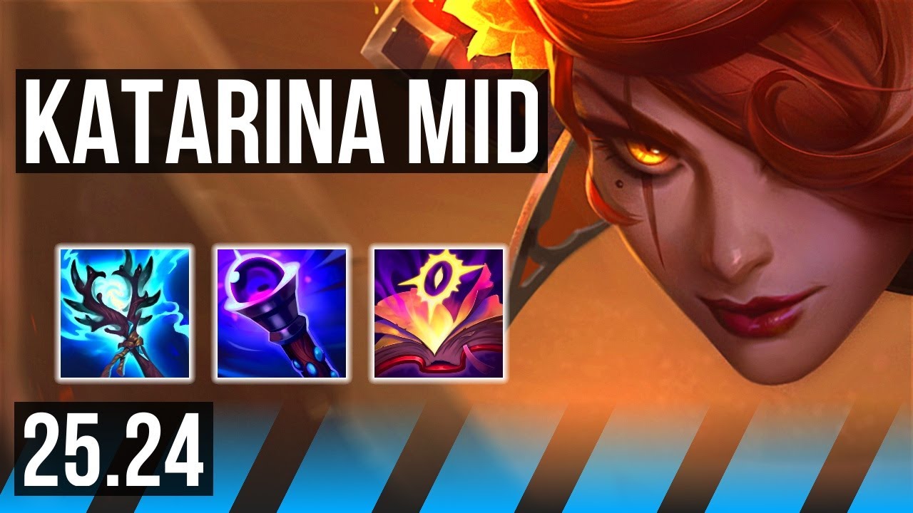 KATARINA vs MEL (MID) | NA Master | 25.24