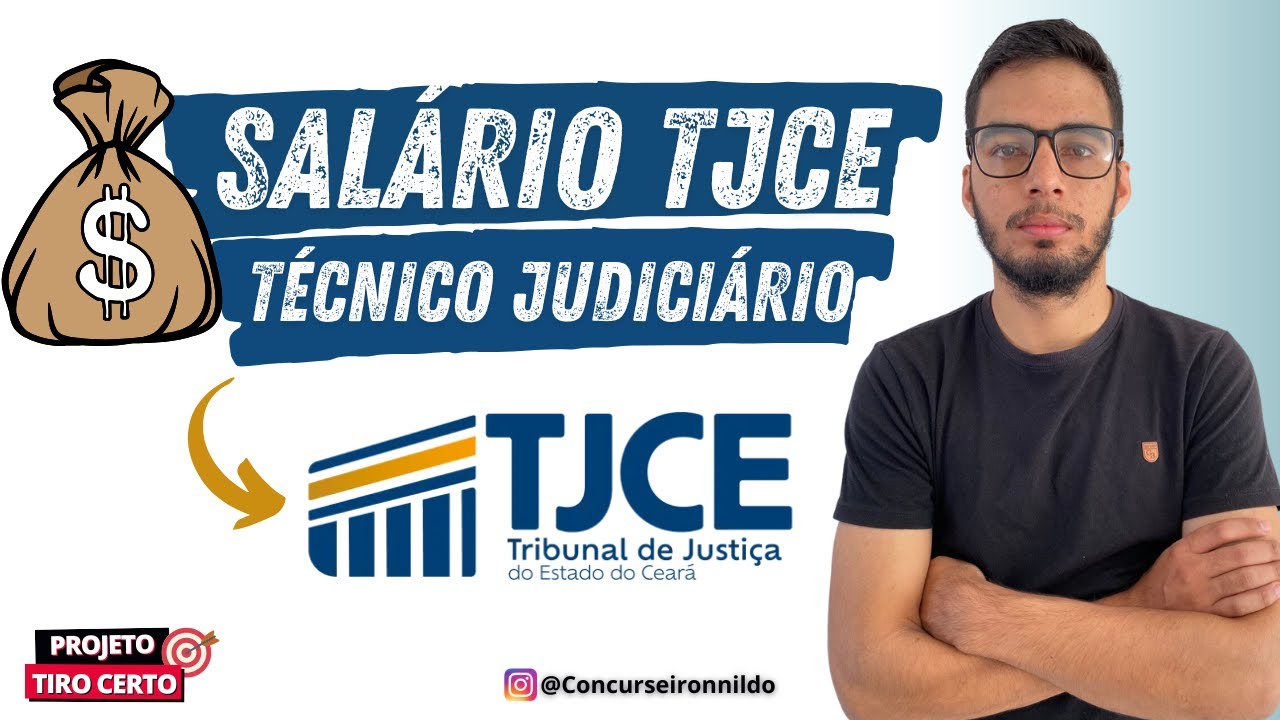 SALÁRIO TÉCNICO TJCE - A REALIDADE