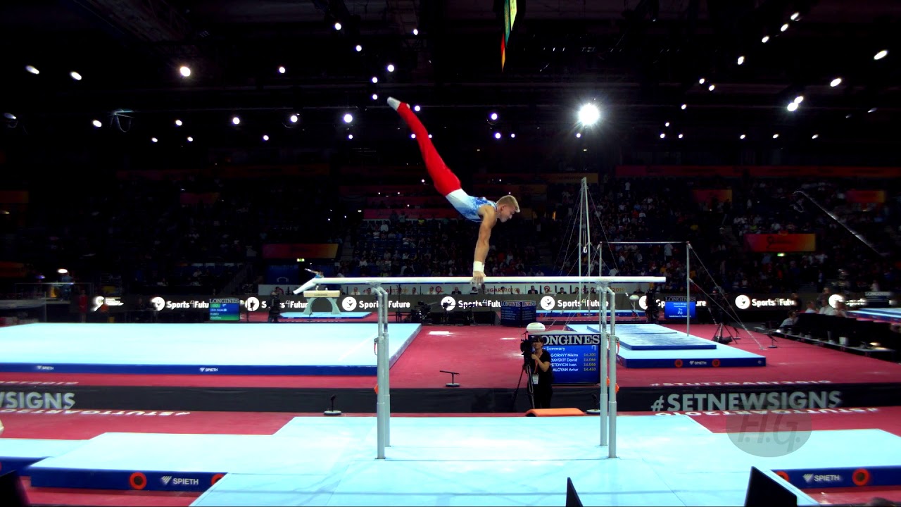 RADOVESNICKY Daniel (CZE) - 2019 Artistic Worlds, Stuttgart (GER) - Qualifications Parallel Bars