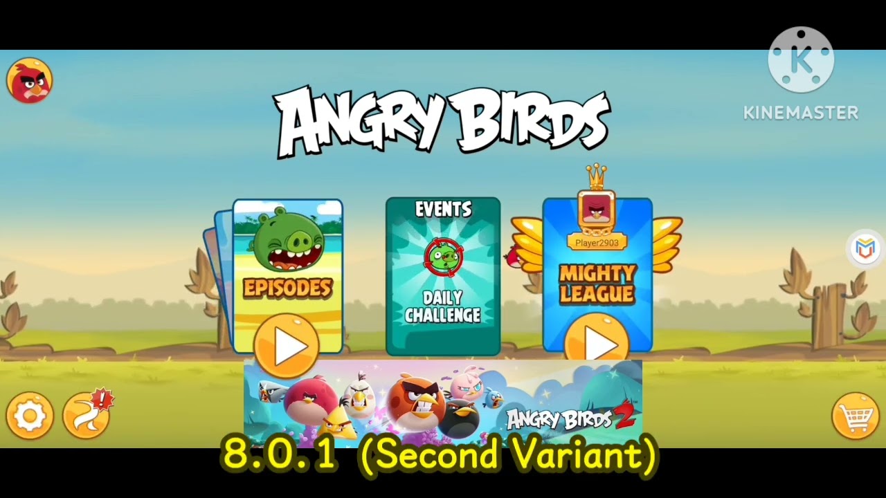 Angry Birds Version Evolution 8.0.0 To 8.0.3