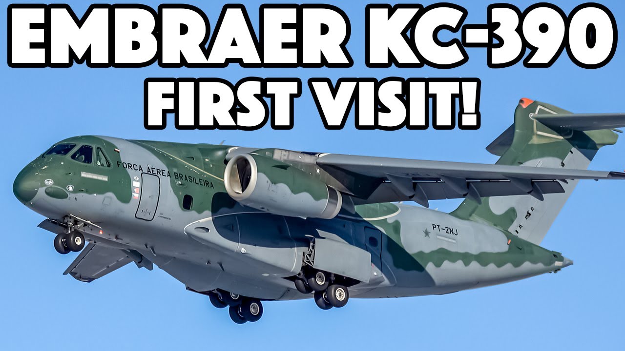 FIRST VISIT: Embraer KC-390 (K390) arriving in Ottawa (YOW/CYOW)