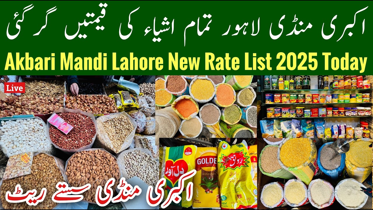 Akbari Mandi Wholesale Rate Lahore, Akbari Mandi Lahore 2025, Akbari Mandi Rates Today, Mr Phirtu
