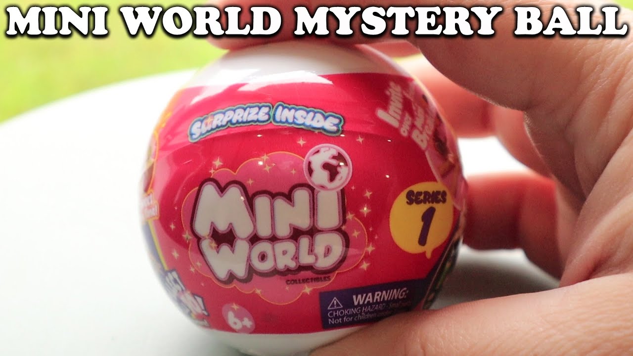 Mini World Collectables Series 1 Mystery Ball *Surprize Inside*
