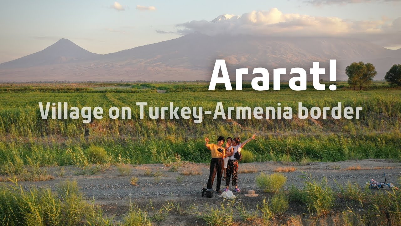 12 hours bus ride to mount Ararat - visiting a village next to the Turkey-Armenia border | EP07