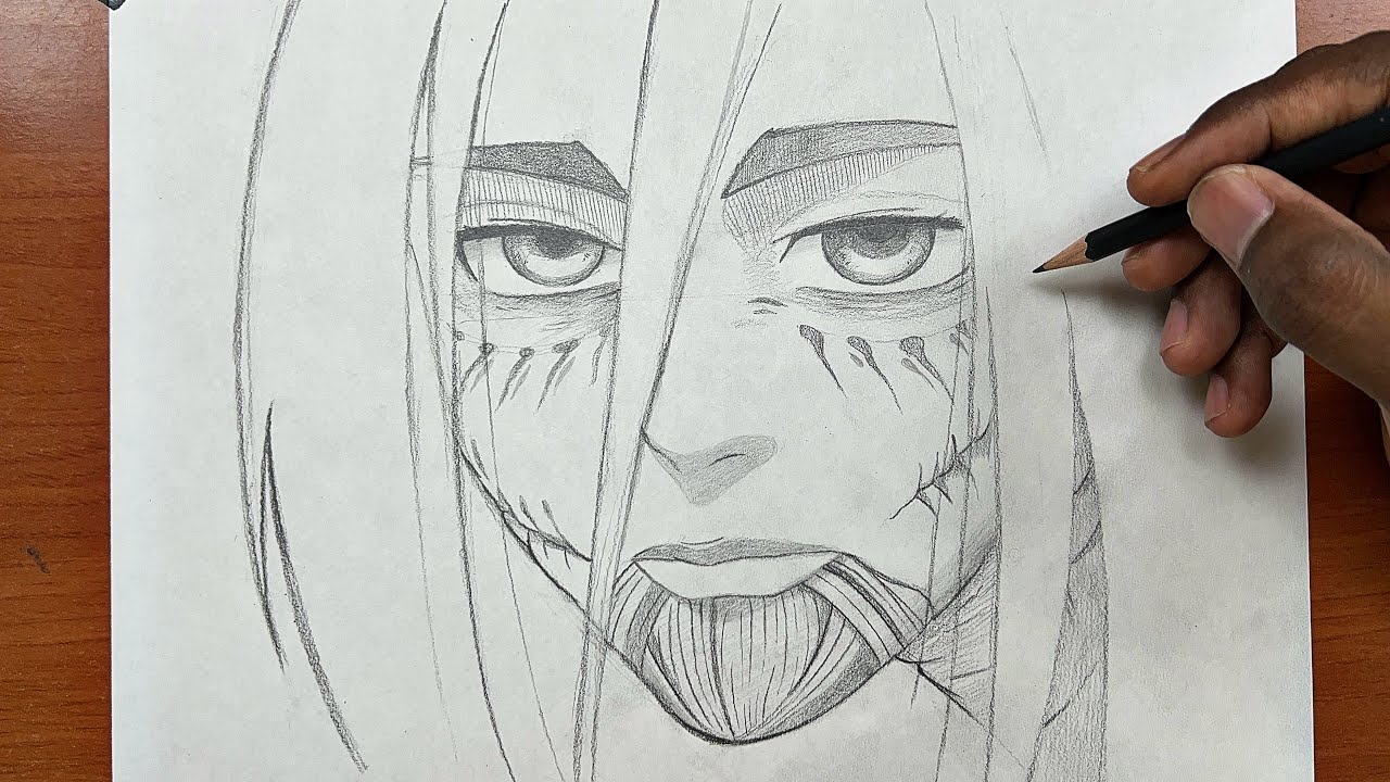 How to draw Eren Yeager 💔step-by-step | Easy to draw