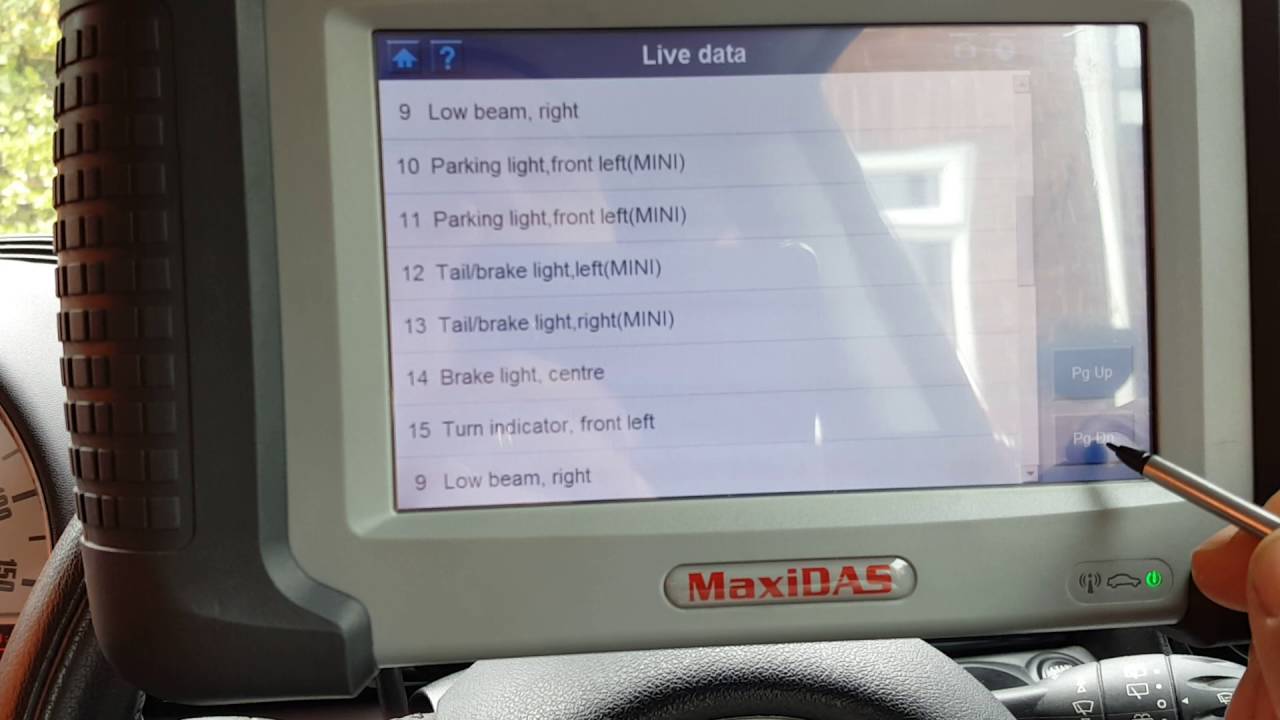 DS708 on a 2008 Mini Cooper Diesel.