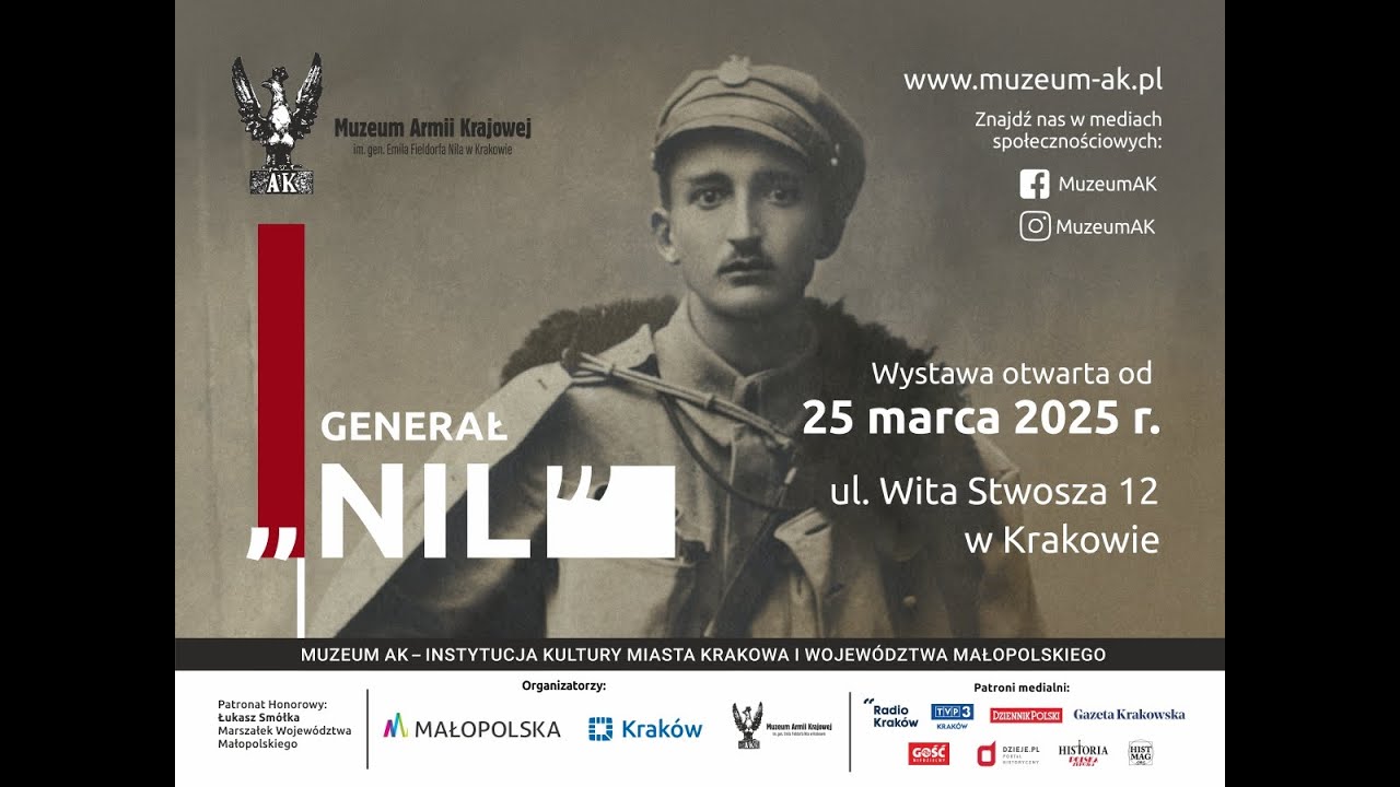 Wystawa „Gen. NIL” w Muzeum Armii Krajowej w Krakowie