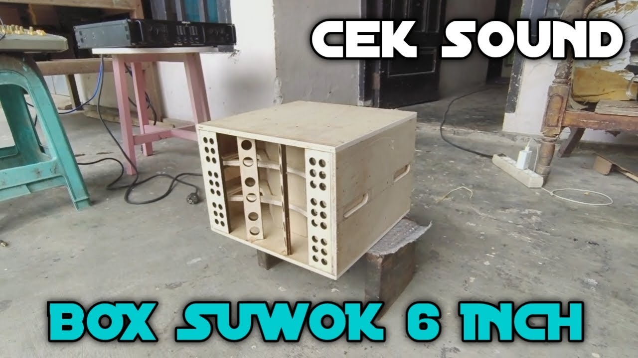 CEK SOUND BOX SUBWOOFER 6 INCH MODEL SUWOK