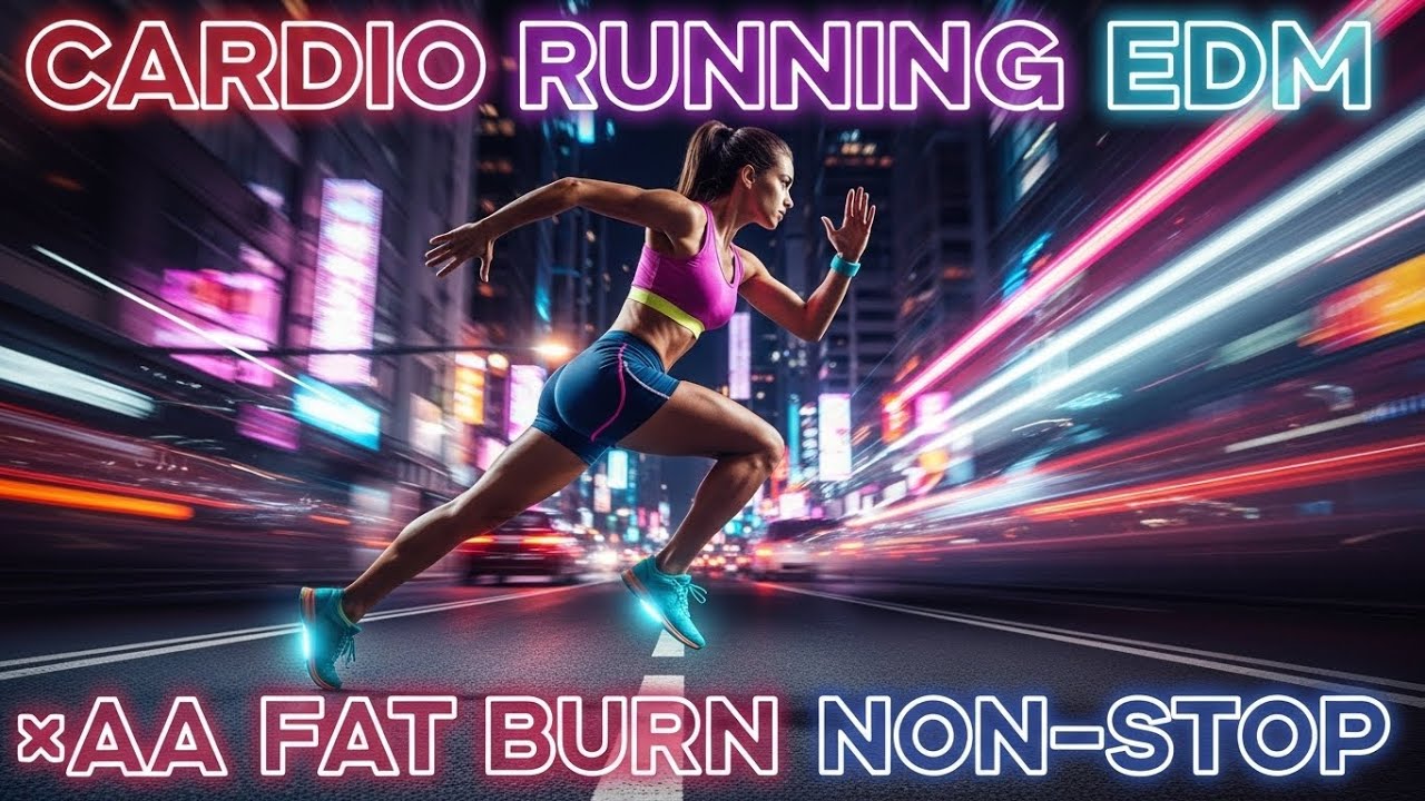 Cardio Running EDM 🔥 Fat Burn Non Stop  144 BPM Progressive House Workout