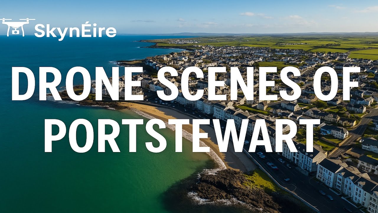 2025 Best 4K stock drone footage of Portstewart, Co. Antrim, Northern Ireland by Stephen @SkynÉire