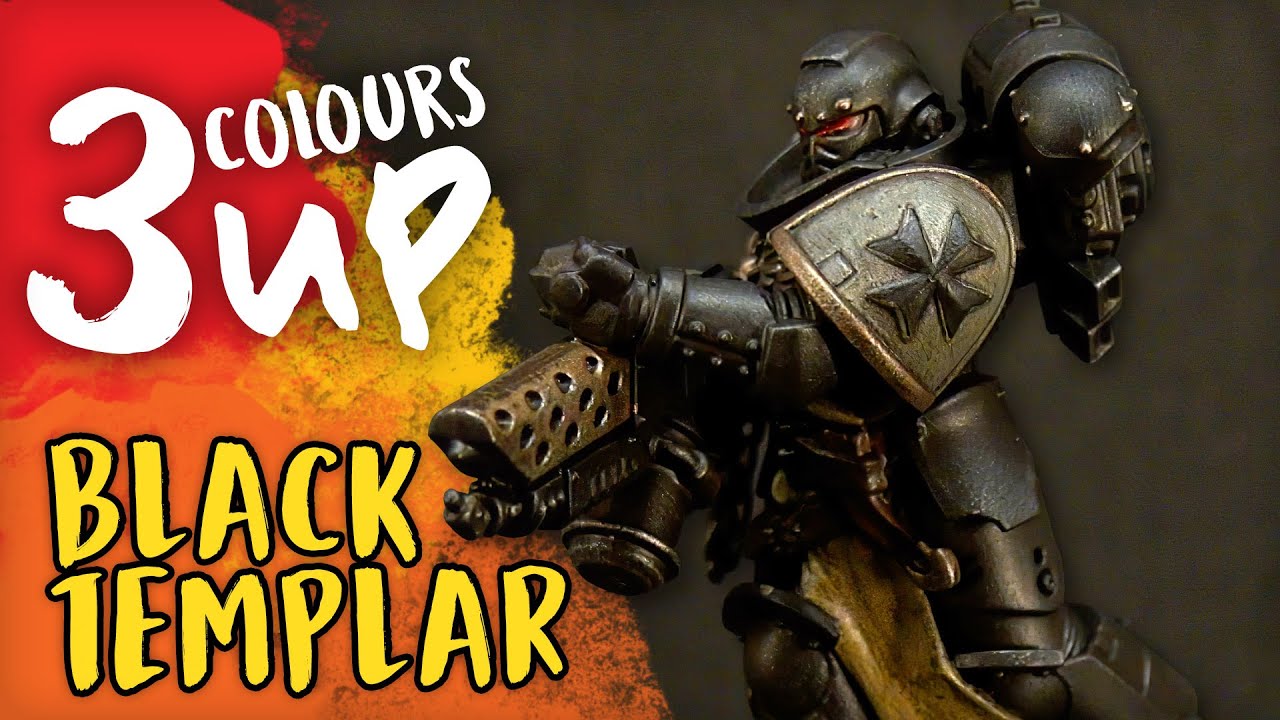 Учебник по покраске «Черный тамплиер в стиле Гримдарк» | Warhammer 40,000
