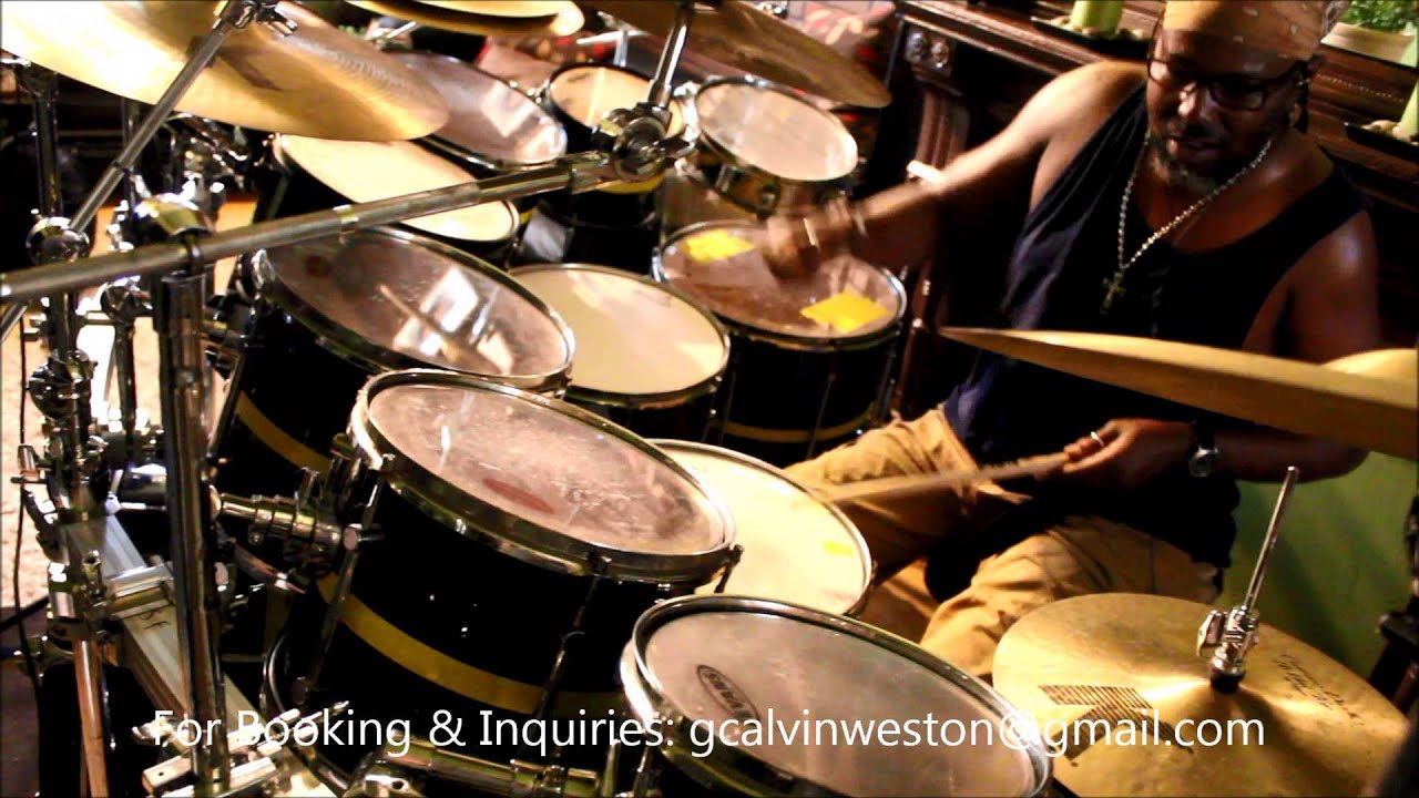 G. Calvin Weston 2015 Drum Demo: Beat#: 101
