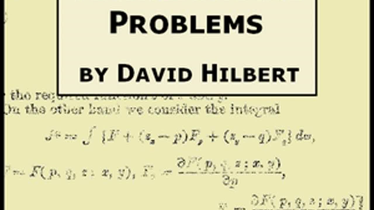 Mathematical Problems by David HILBERT read by Prachi Pendse | Full Audio Book