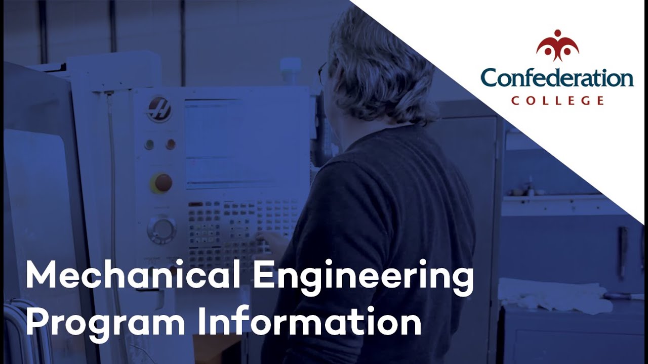 Mechanical Engineering Technician | Confederation College