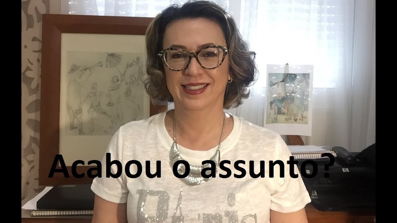 Não tem o que falar na terapia  O processo acabou?