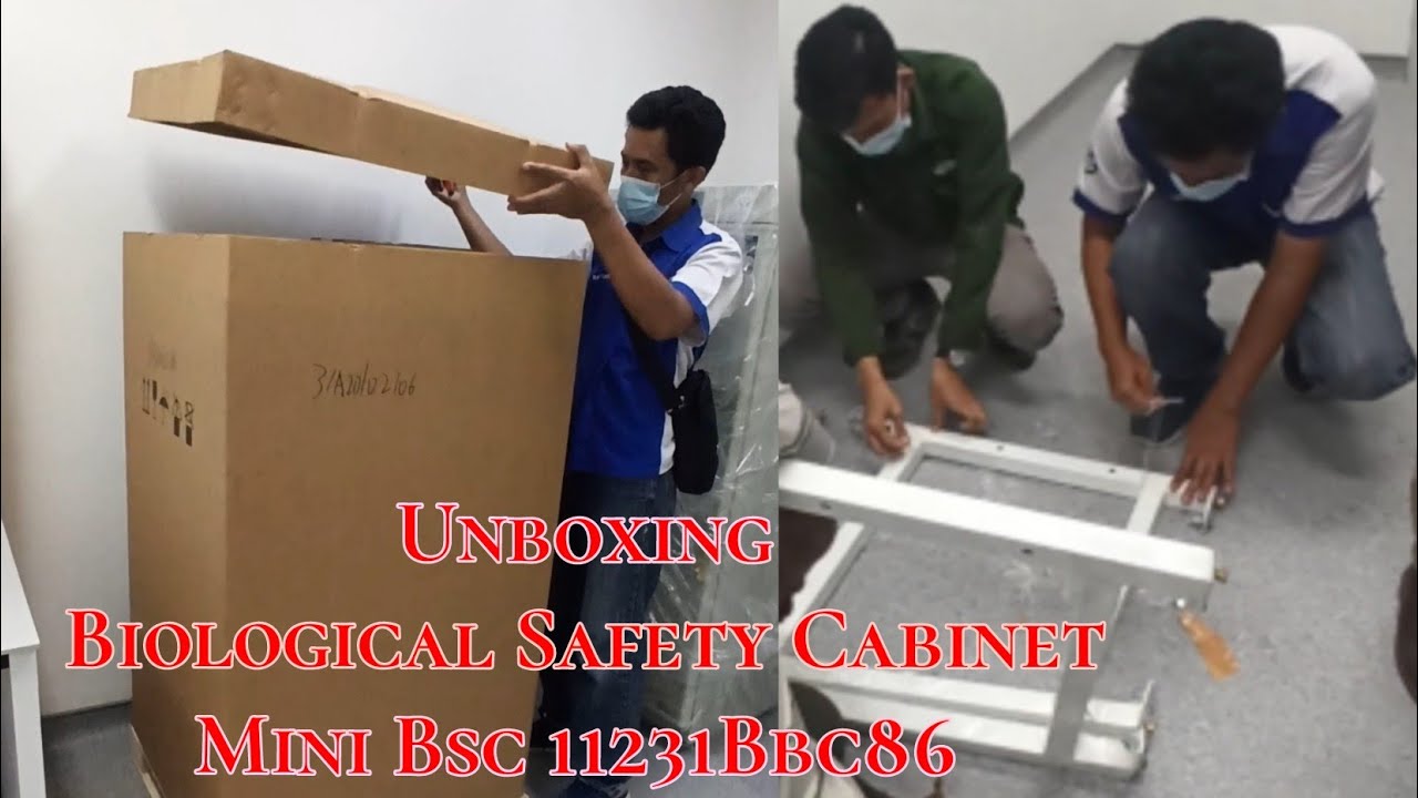 Biological Safety Cabinet Mini Biobase BSC-11231 BBC86 Unboxing