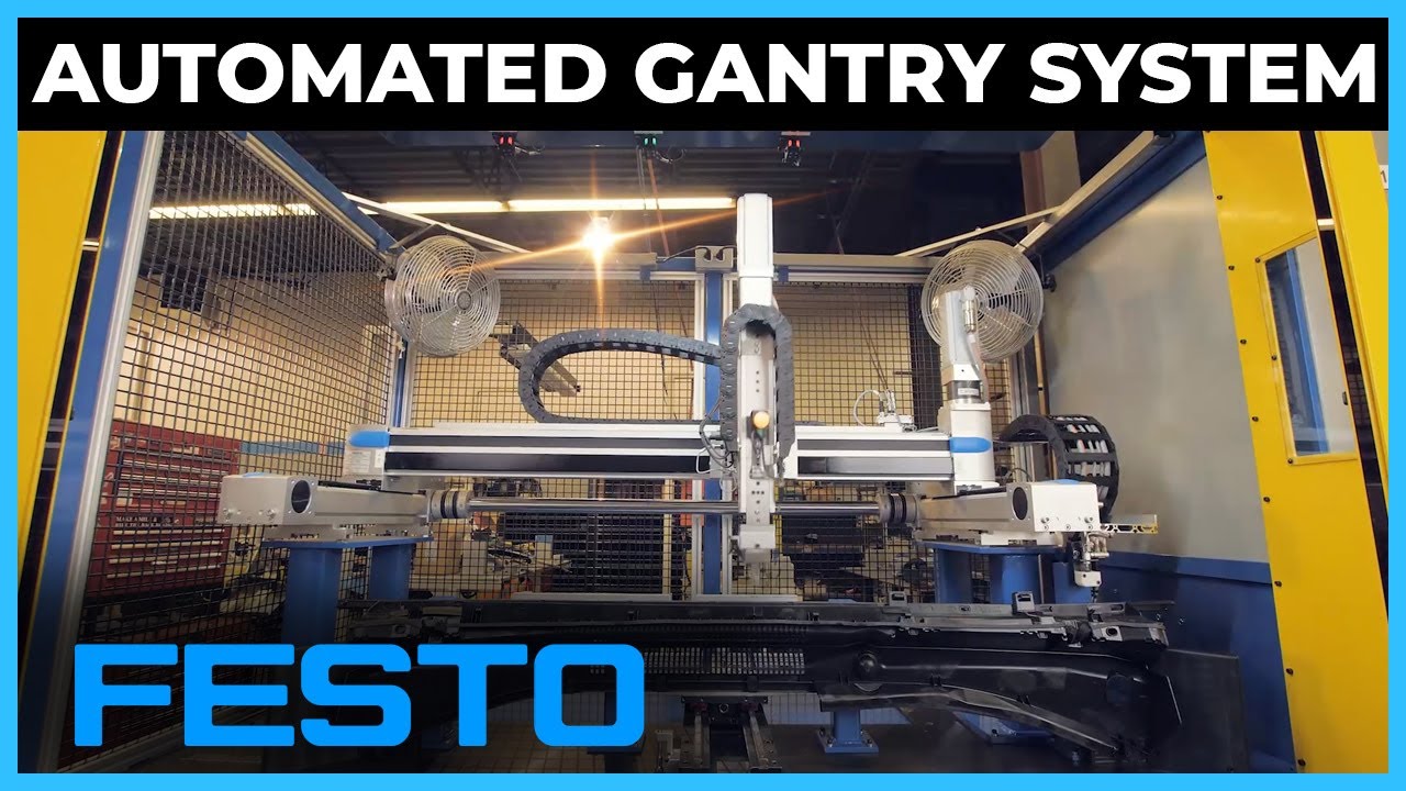 Automated Gantry System with FESTO
