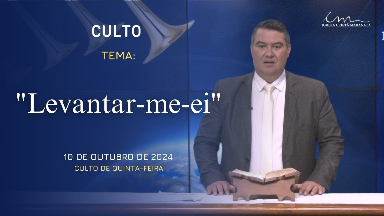 10/10/2024 - [CULTO 20H] - Igreja Cristã Maranata - 