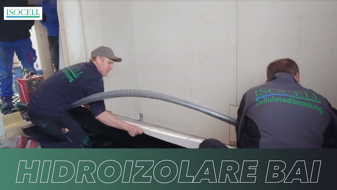 HIDROIZOLAREA BĂI (structură lemn) ✘ IZOtv