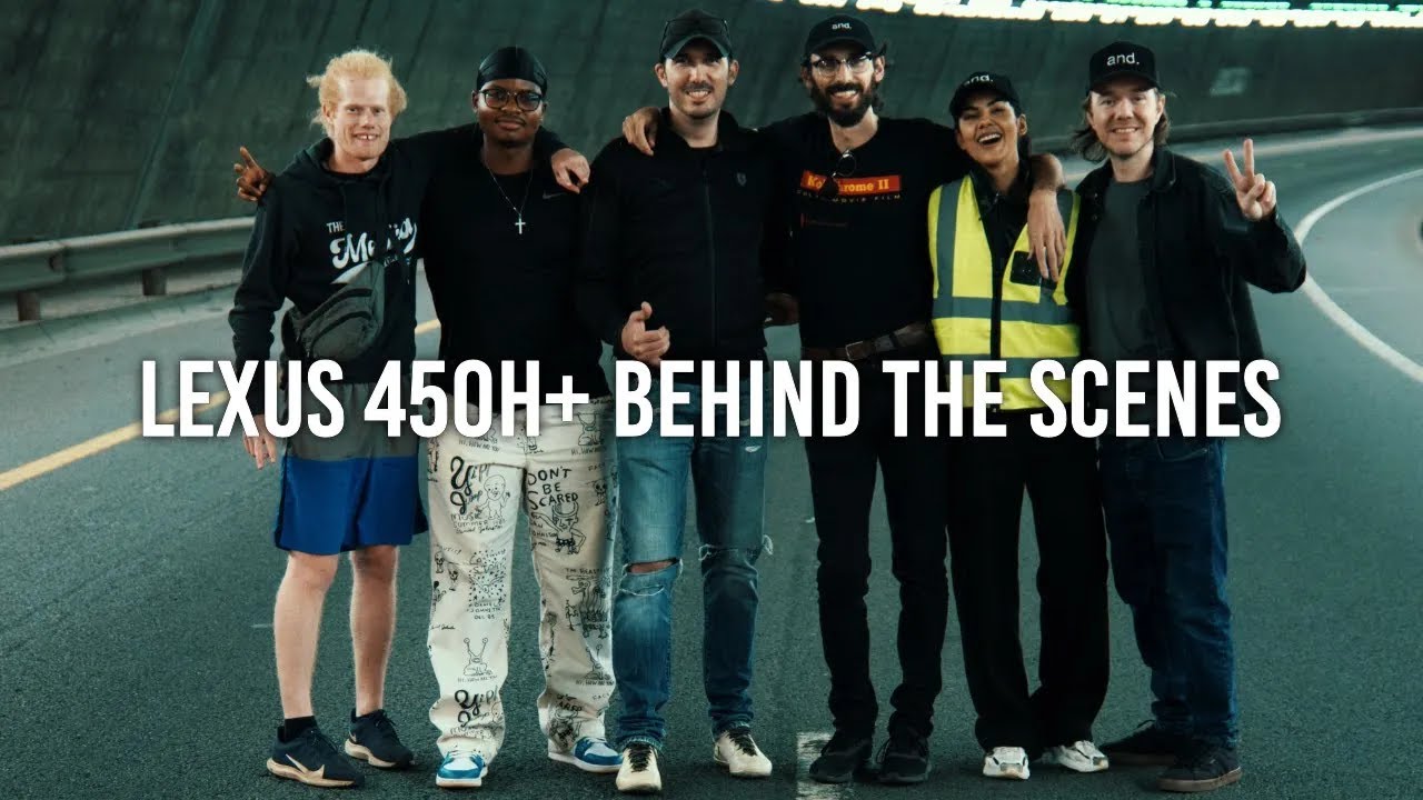 LEXUS RX450h+ Commercial Behind The Scenes
