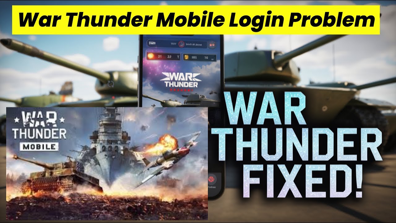 Fix War Thunder Mobile App Login Problem I Step by Step
