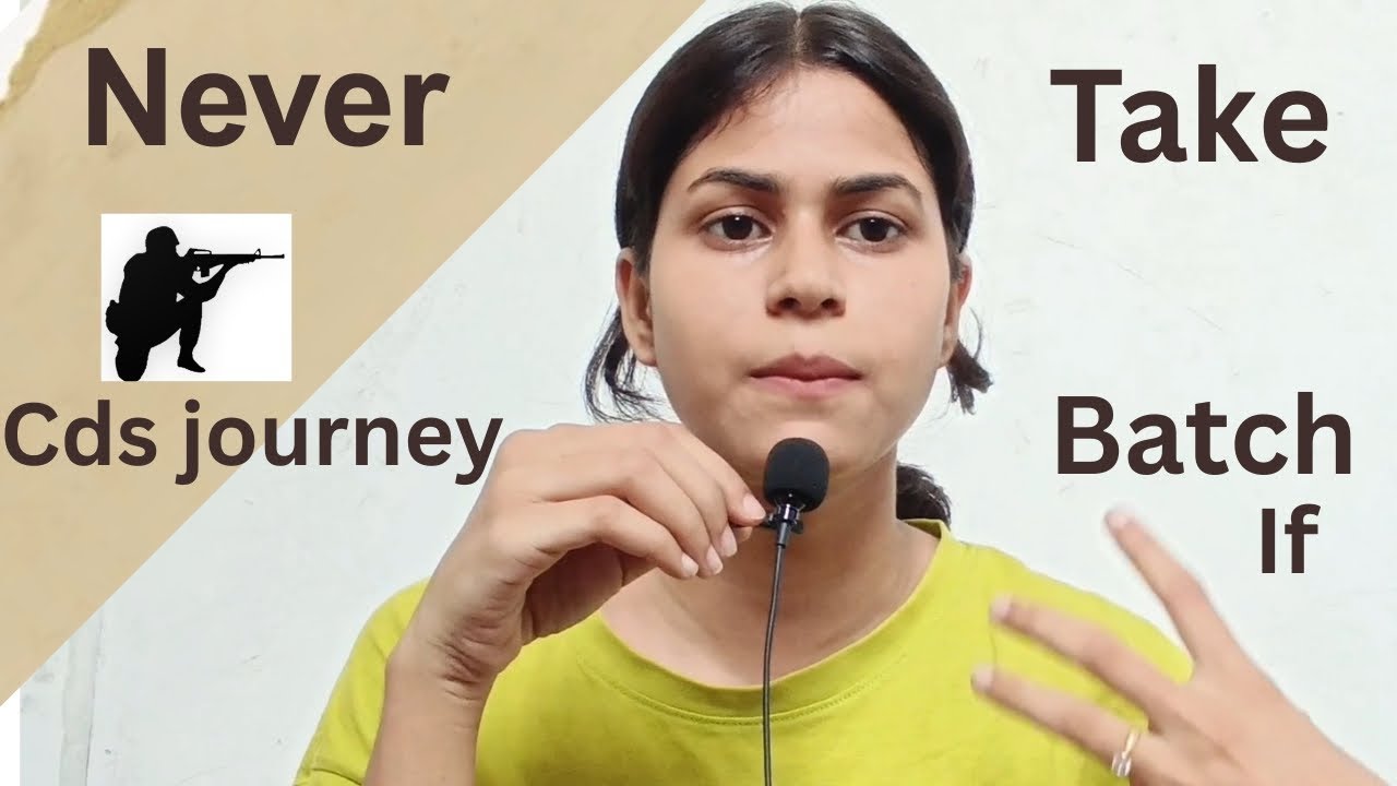 NEVER TAKE CDS JOURNEY BATCH  ❌ if...#cdsjourney #cds #nda #motivation #exam #success #youtubevideo 