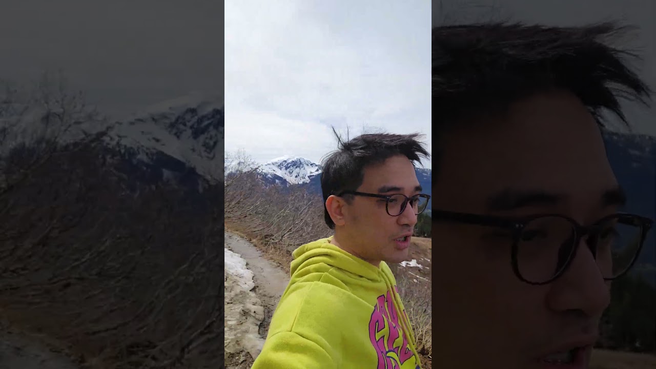 Raw footage - Climbing a mountain in Juneau, Alaska 