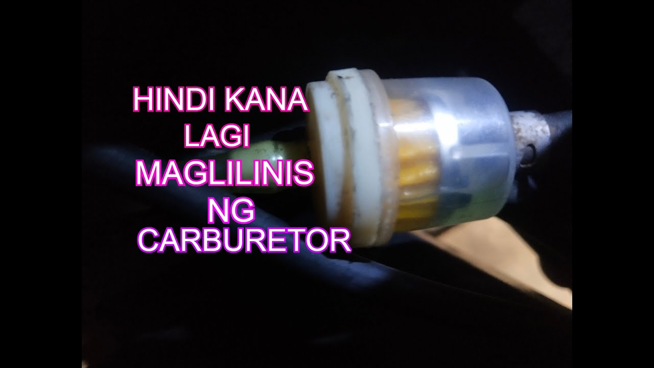 PAANO MAG LAGAY NG FUEL FILTER