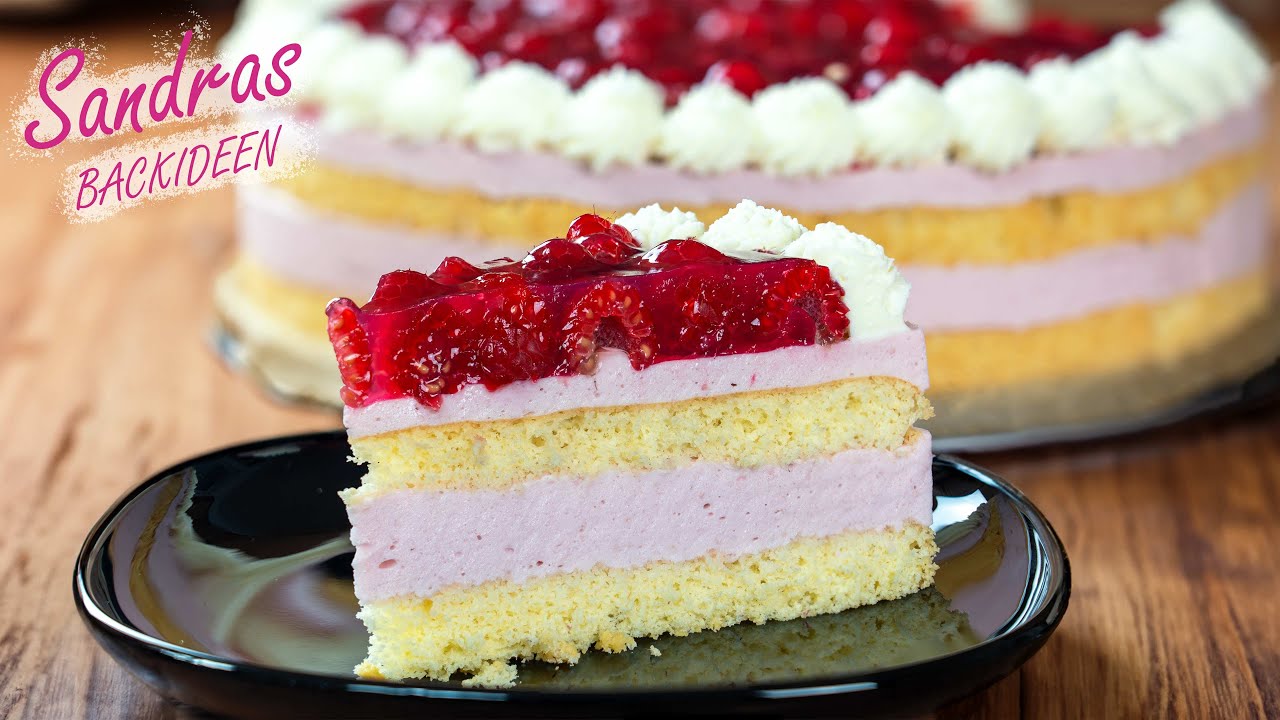 Himbeertorte Muttertagstorte – einfach, fruchtig und frisch