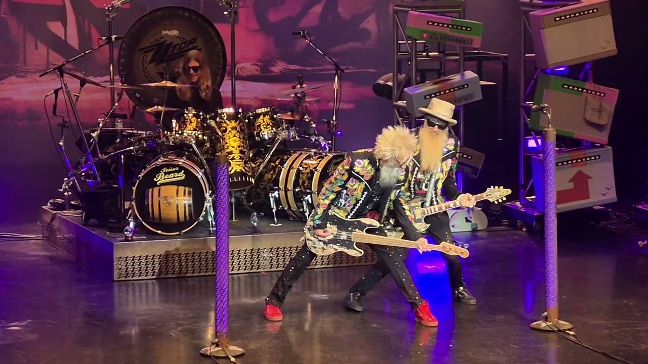 ZZ TOP... Have Mercy . Live at The Great Canadian Casino Vancouver.  