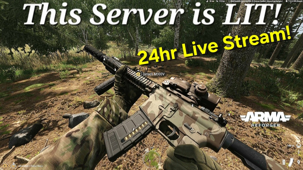 Arma Reforger Best Server For Console Players LIVE FOR NOOBS!!!