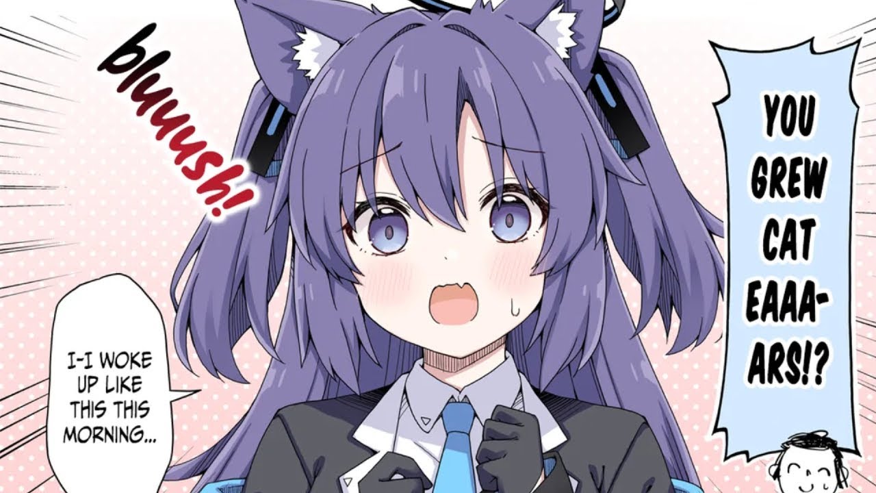 Юка становится кошкой (Синий архив)