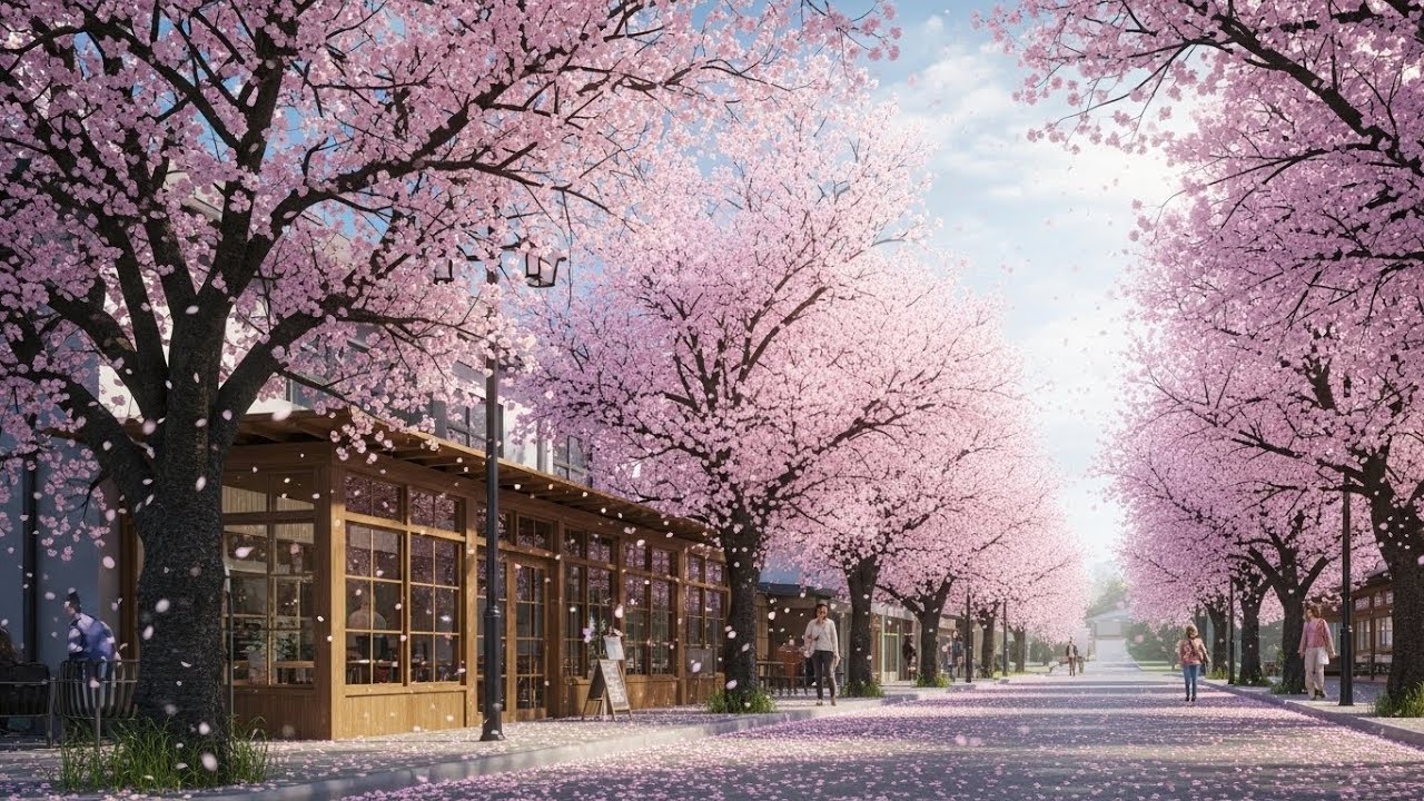 〈벚꽃엔딩 감성 봄 카페 음악｜1 Hour Spring Café BGM〉