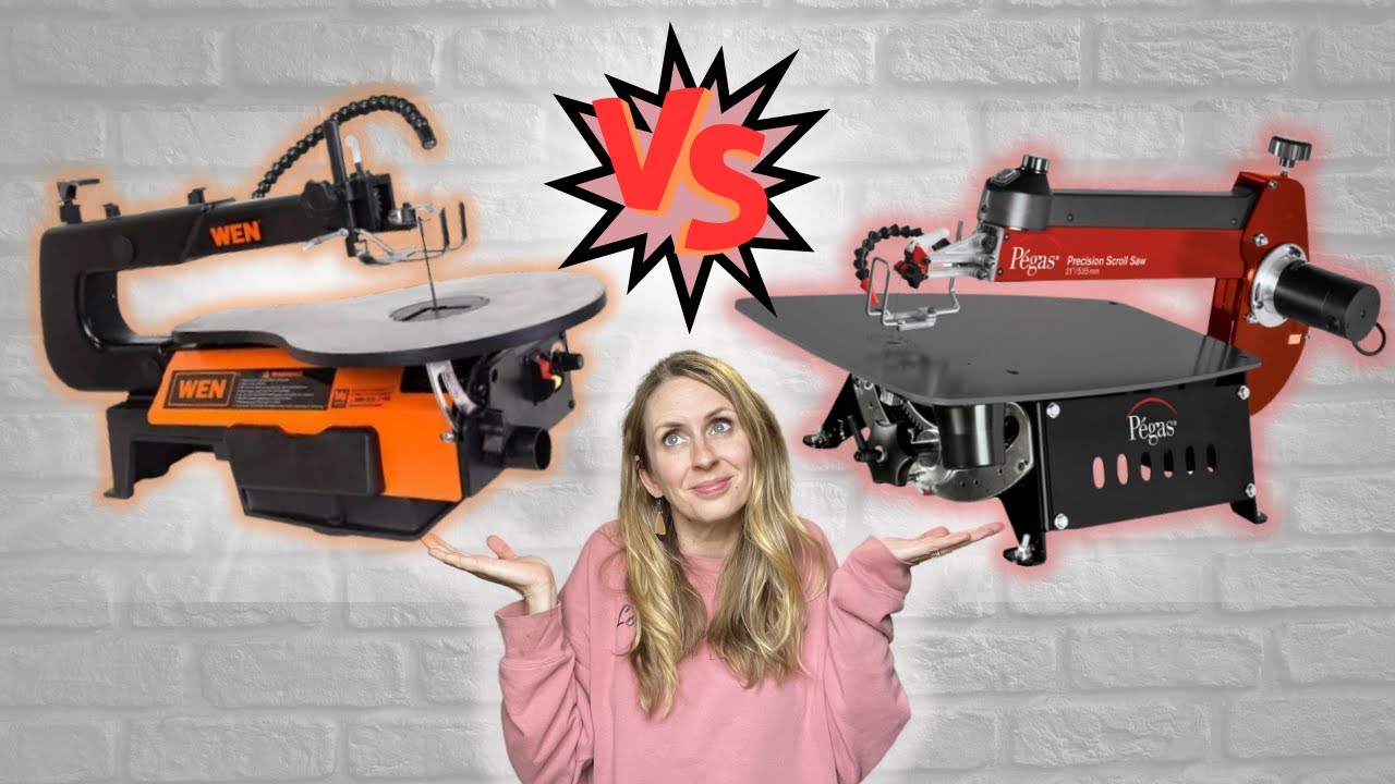 Budget vs. Premium Scroll Saw Showdown: WEN vs. Pegas!