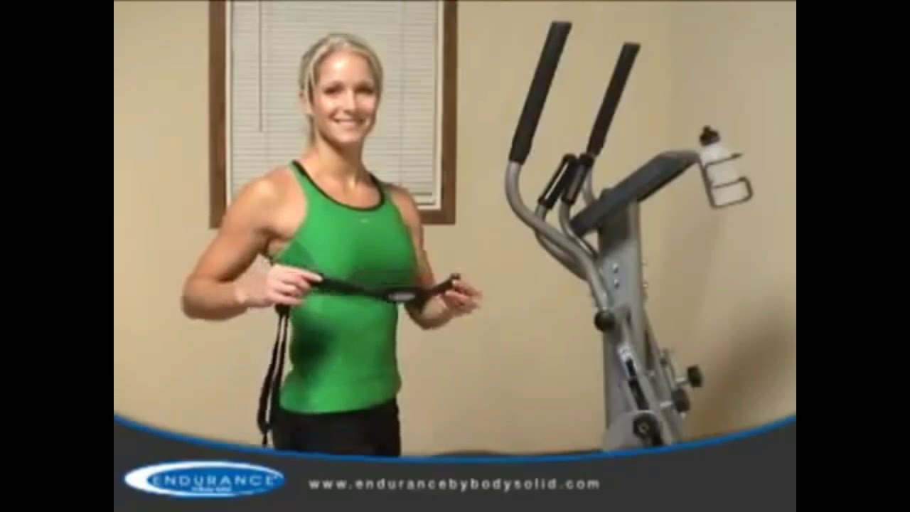 E400 Elliptical Instructional Video