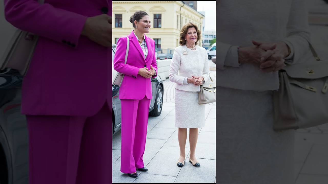 Queen Silvia And Princess Victoria Fashion👸#fashion #shorts #royal @LoveyouFashion