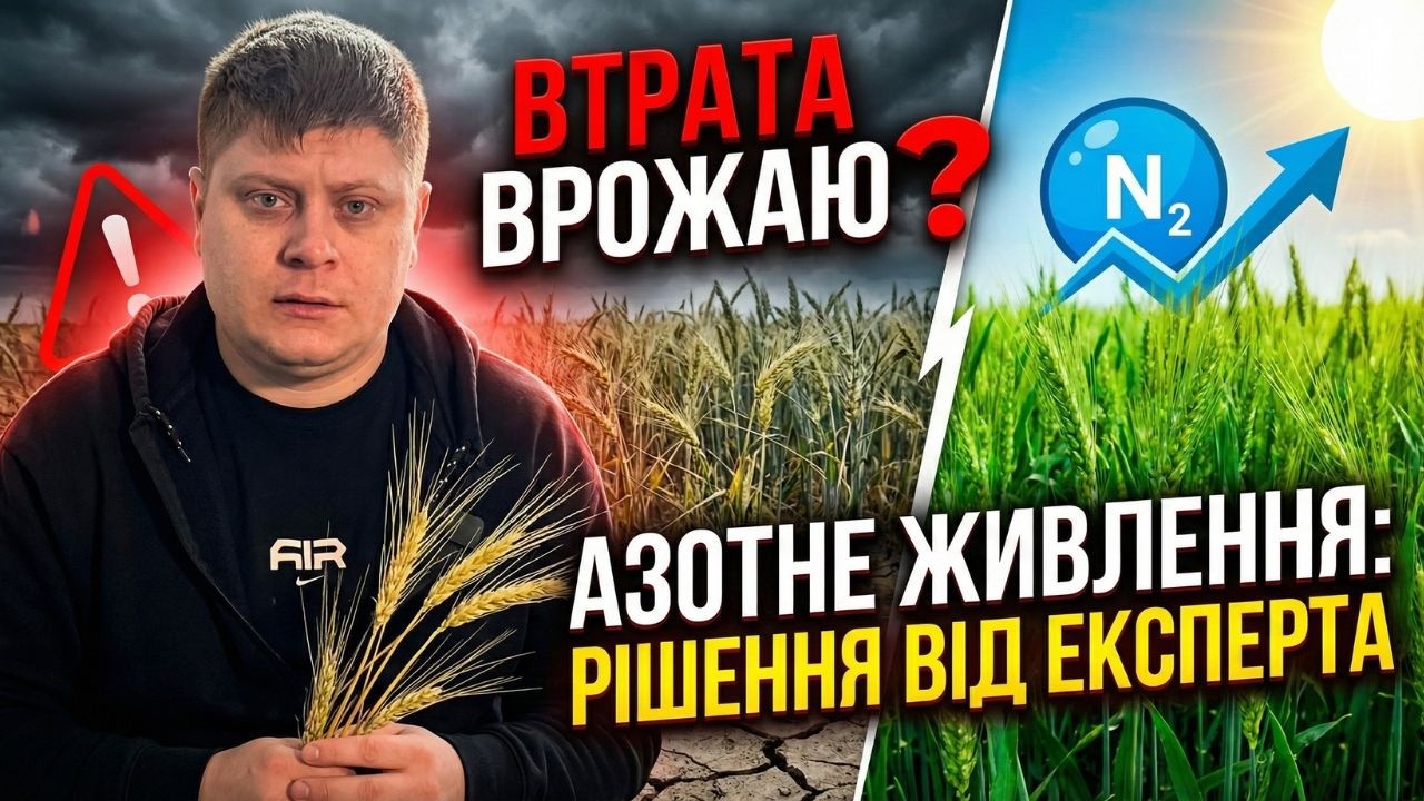 Азотне живлення зернових після зими: що треба знати?