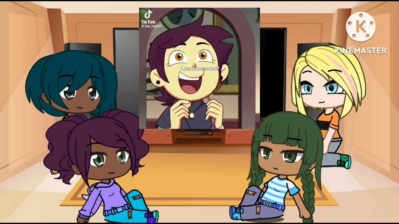 Luz's classmates react to her/ 400 special/ (gacha club)