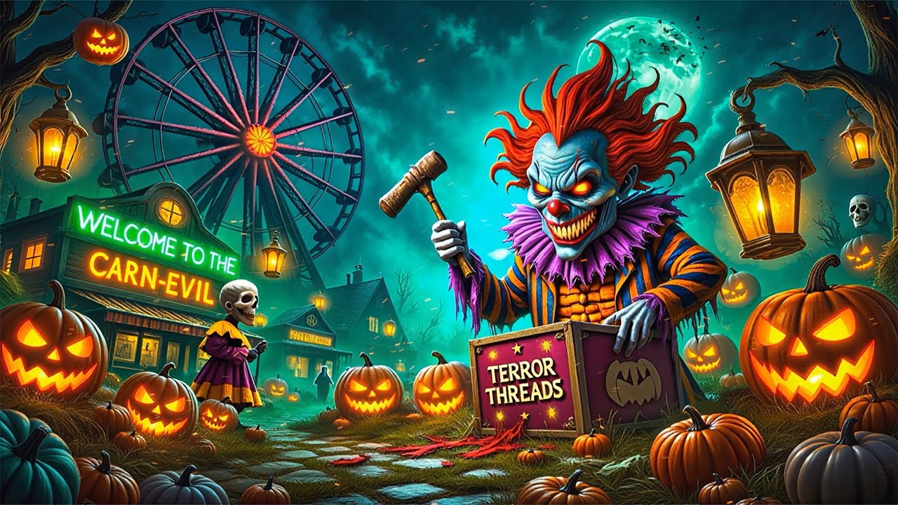 Spooky Halloween Night Ambience 🎃 Scary Halloween Music 👻 Spooky Music, Halloween Background Music